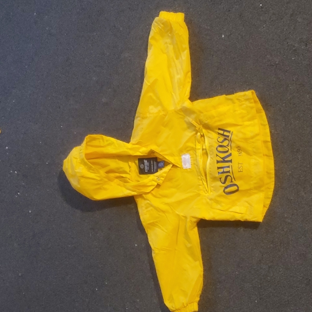 Oshkosh Packable Rain Jacket- Size 2/3